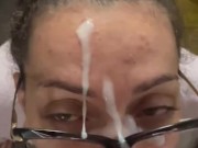 Sexy Slut Frecklemonade Can Take A Facial (Cumpilation) 7/16