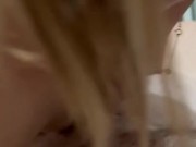 Footjob and small tits caress part 1  16/16