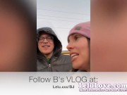 Sucking & stroking YOUR cock to HUGE cumshot female domination ruined orgasm clean-up bloopers more behind scenes - Lelu Love