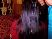 Amateur Homemade Facial Cumshot Compilation #2 - Lady Lucifer 5/16