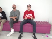 Betty Loop bends the rules just to bang 2 of her porn candidates 7/16