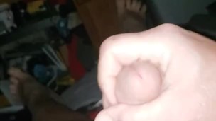 Thick cum finishing off myself