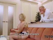 TUTOR4K. Nerd Bitch and My Cock 5/16