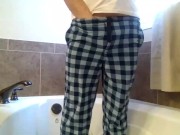Jacking Off Threw Boxers Before Wetting 1/16