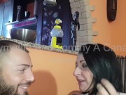 Lo prende in culo e squirta di figa 7/16