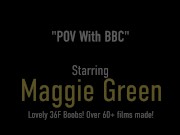 Suck and Fuck Fest! Curvy Blonde Maggie Green Spreads Her Thick Thighs! 1/16