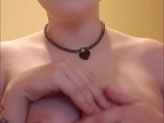 smoke and stroke with me- 420 arousal joi- busty pawg nymphomaniac cum together tit play loving 3/16