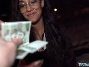Public Agent Shagging over a washing machine with her glasses left on 3/16