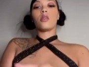 TAKE THAT DICK OUT AND CUM FOR ME DADDY 🍆💦 *Big Titty JOI* subscribe to my onlyfans for exclusive