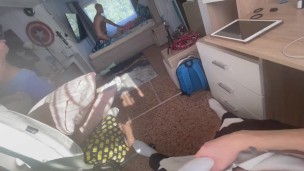 Дрочу стороны на то как мои приятели ебутся
