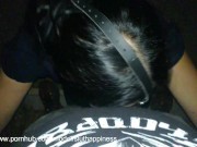 Spider gag public blowjob 3/16