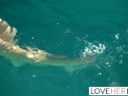 Sexy foot fetish drinking 1/16