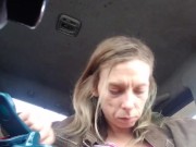 Step mom rolls up in truck 11/16