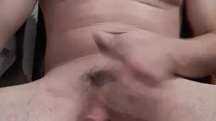 Cock worship- I cum on my stomach and use it as lotion