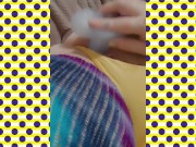 Cock Hungry, Alt BBW fucks pierced pussy till she cums 8/16