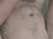 Lying in the bath makes me horny 13/16