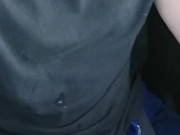 Got horny in the car on my way to work 16/16