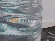 El sorprendente AdmiSpider se coge a LaChicaSpider y ella se traga el semen 2/16