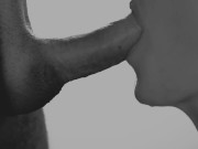 Mamada intensa con corrida por toda mi cara I Gemidos masculinos 3/16