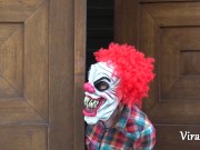 Porno Clown Prank with Fucking Pussy and Cumshot 3/16