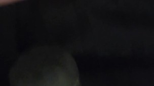 Rave night ends with vibrator play over panties