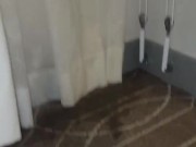 Naughty pisser soaks carpet and drapes 11/16