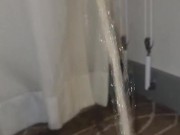 Naughty pisser soaks carpet and drapes 4/16