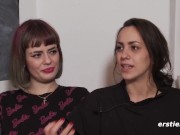 Heiße Deutsche dominiert ihre Freundin mit einem DIldo 12/16