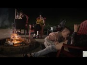 Cock sucking around the fire 4/16