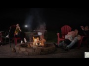 Cock sucking around the fire 5/16