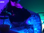 horny cougar seduce guys in hookah place night club 10/16