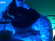 horny cougar seduce guys in hookah place night club 2/16