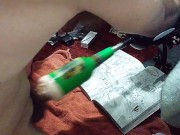 Solo male fucks pussy machine 14/16