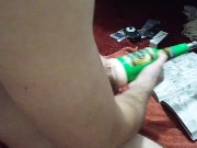 Solo male fucks pussy machine 5/16