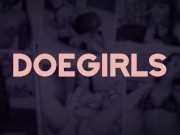 DOEGIRLS - Big Tits BFFs Leah Obscure And Alissa Noir Masturbate Together 15/16