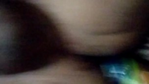 Masturbating while slapping my balls