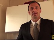 Inked Kinky Sub Deepthroated Before Sex 4/16