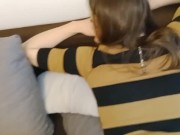 Fucking after work, with dirty talk.  Cool ass with tight pussy. Sloppy blowjob 14/16