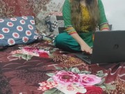 indian Stepsister Watching Porn Caught By Her Stepbrother Fucked in All Holes clear hindi voice 1/16