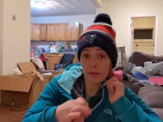 Heather Kane Surprised By Huge Cum Load from College Cock! 14/16