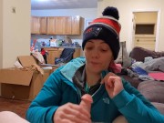 Heather Kane Surprised By Huge Cum Load from College Cock!