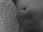 CumShot!! Strokin My SexXy Black Cock in Black nWhite #RateMySexXyBBC #DickPicArtist #BBCSexTrainer 5/16