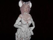 Catgirl Lets Strangers Control Her Toys Until She Cums