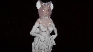 Catgirl Lets Strangers Control Her Toys Until She Cums