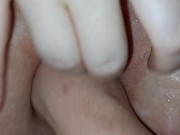 Fist slides in stretched pussy 4/16