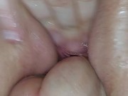 Fist slides in stretched pussy 6/16