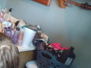 Getting dressed and hitting my bong 16/16