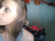 Getting dressed and hitting my bong 9/16