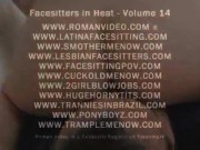 Nude dominatrix Face sitting ass worship and POV upskirt closeup with big tit ass domination pussy licking orgasms and sex 16/16