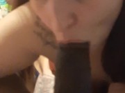 Step mom swallows massive black cock  2/16